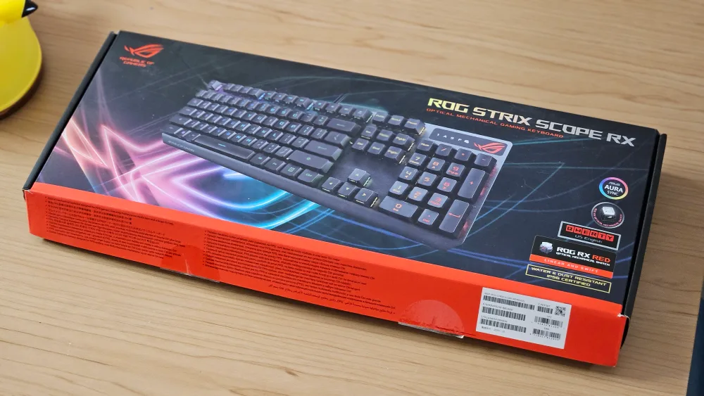 아수스 ROG STRIX SCOPE RX 키보드