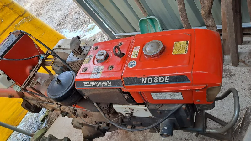 대동 중고 경운기 키시동