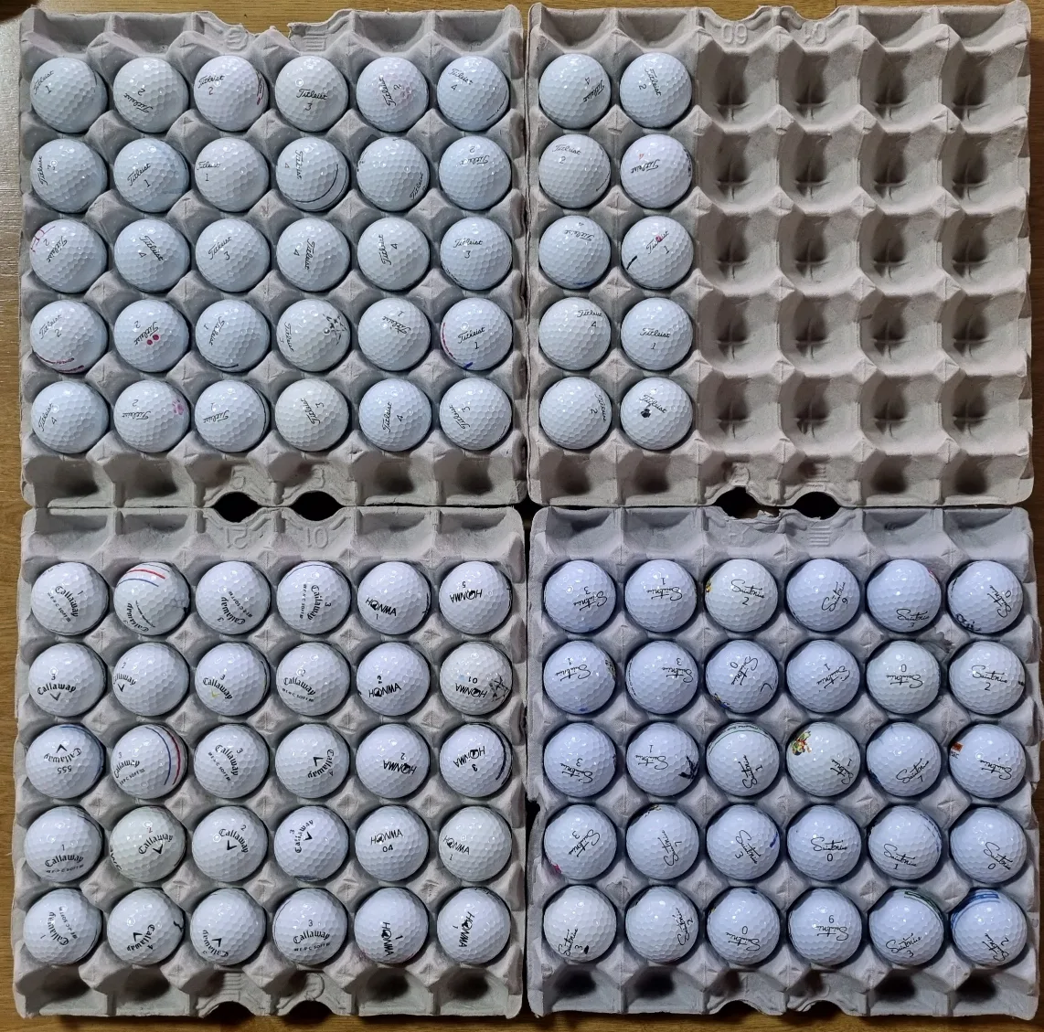 중고 골프공 / 로스트볼 / 100개