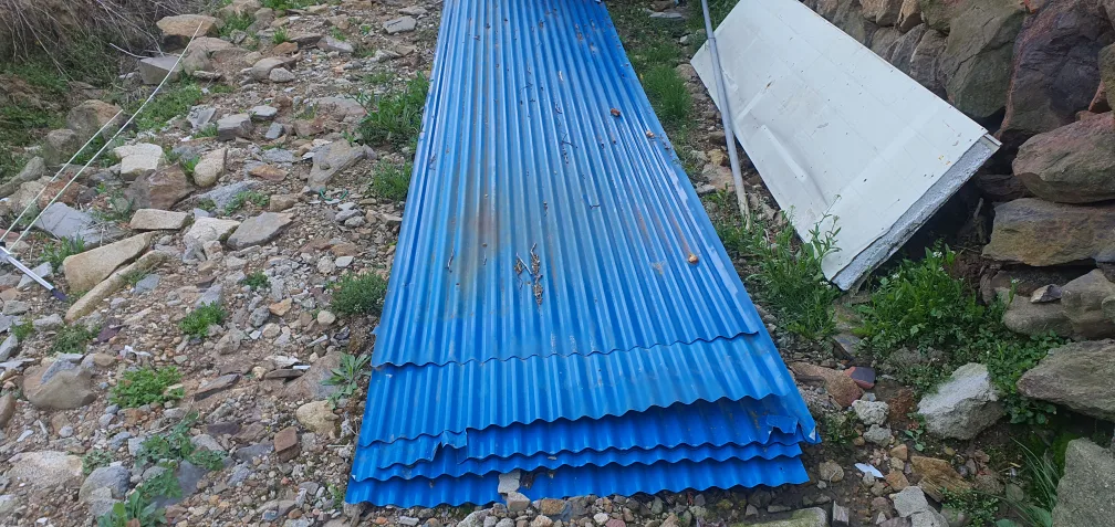 중고 지붕 알판넬