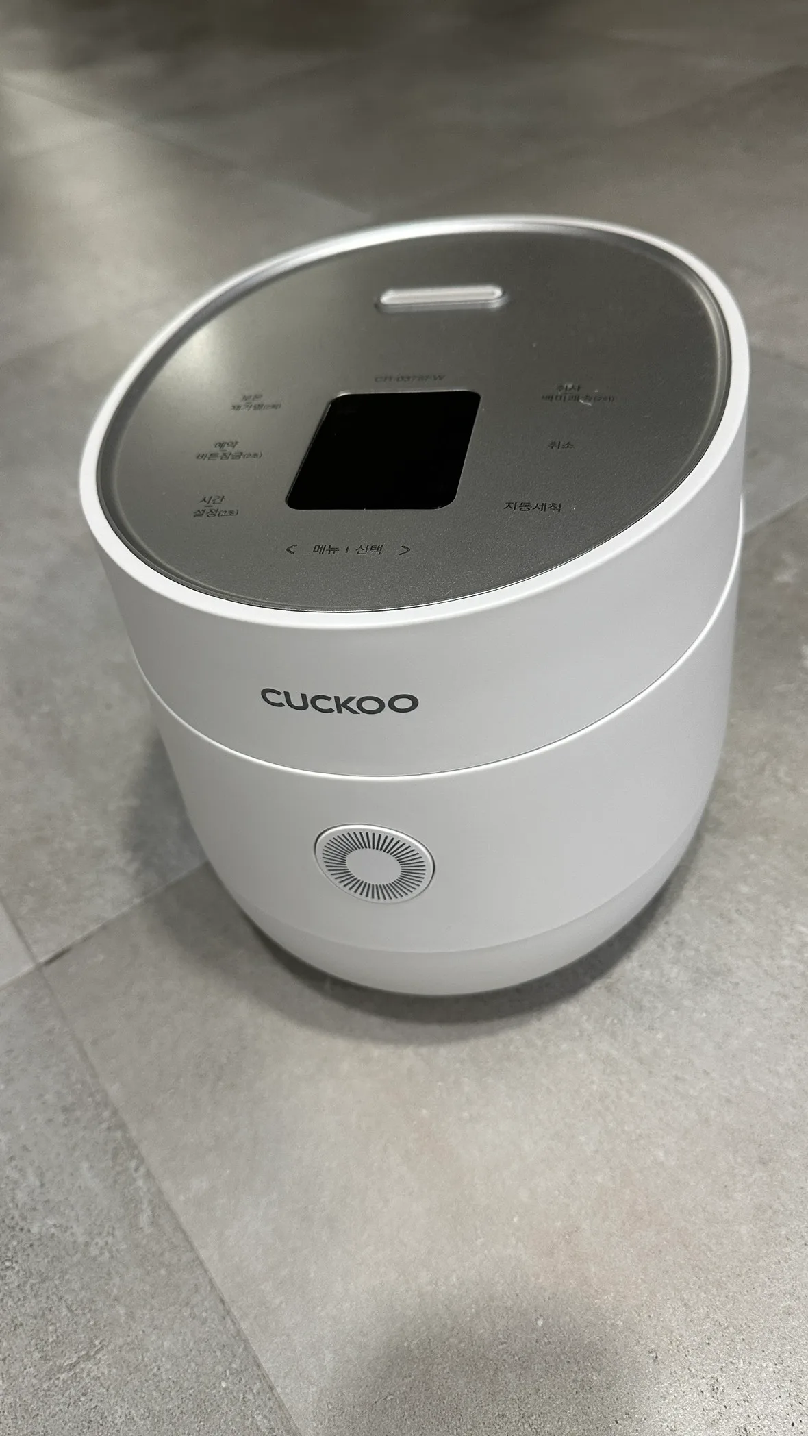 쿠쿠 CUCKOO CR-0375FW 전기밥솥