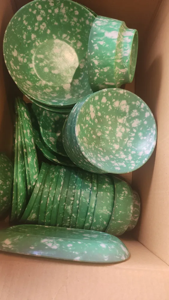 그릇 분식 복고 중고