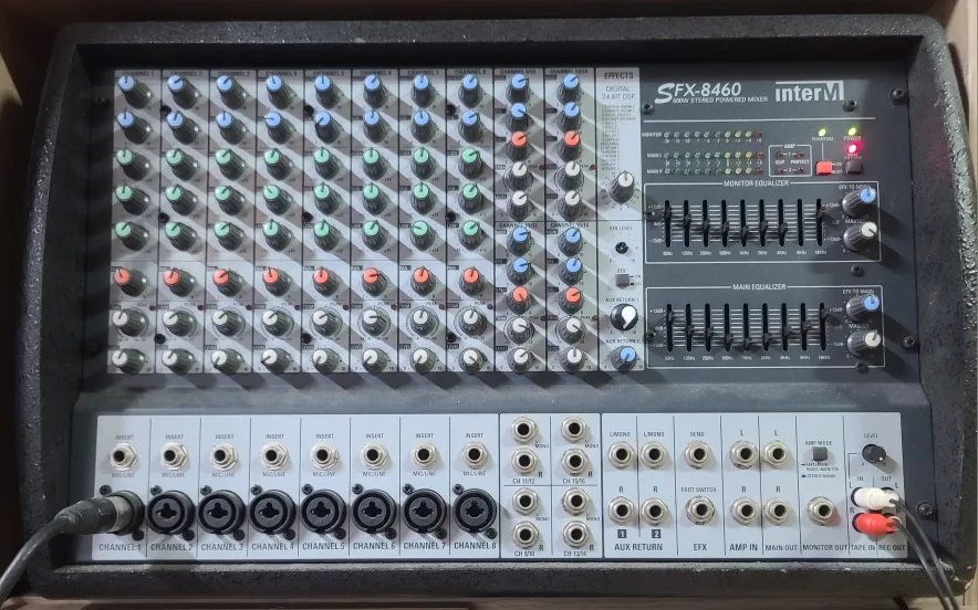 인터엠 파워드믹서 1750w