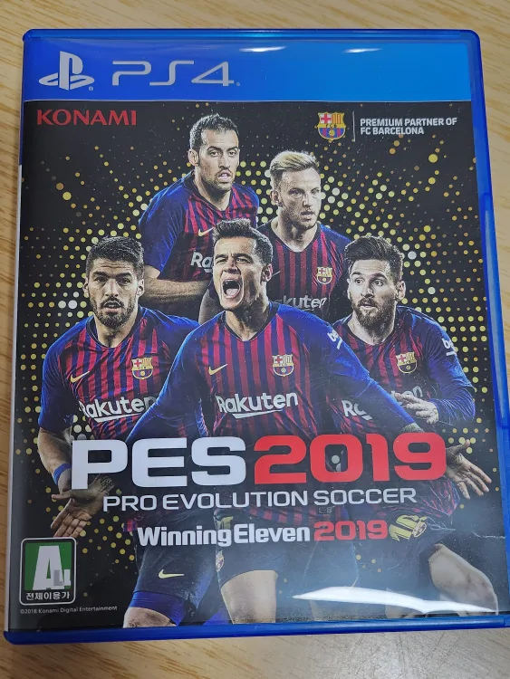 PS4 위닝일레븐2019 한글판 중고