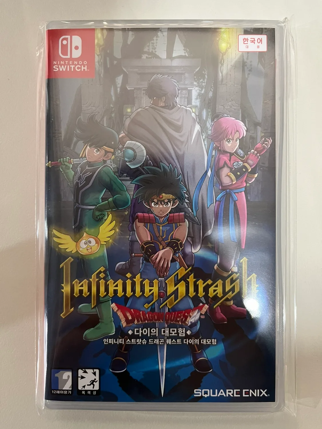 닌텐도 스위치 다이의 대모험 인피니티 스트랏슈 중고 팝니다.