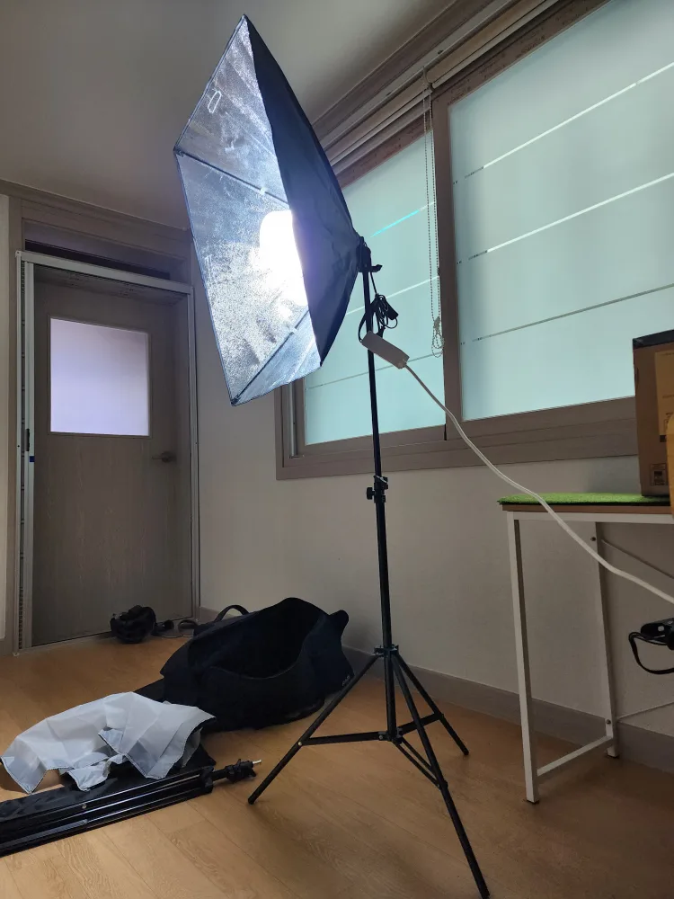 [중고]라미 LED 사각 집중형 2등 세트 60W RM-PL60DW