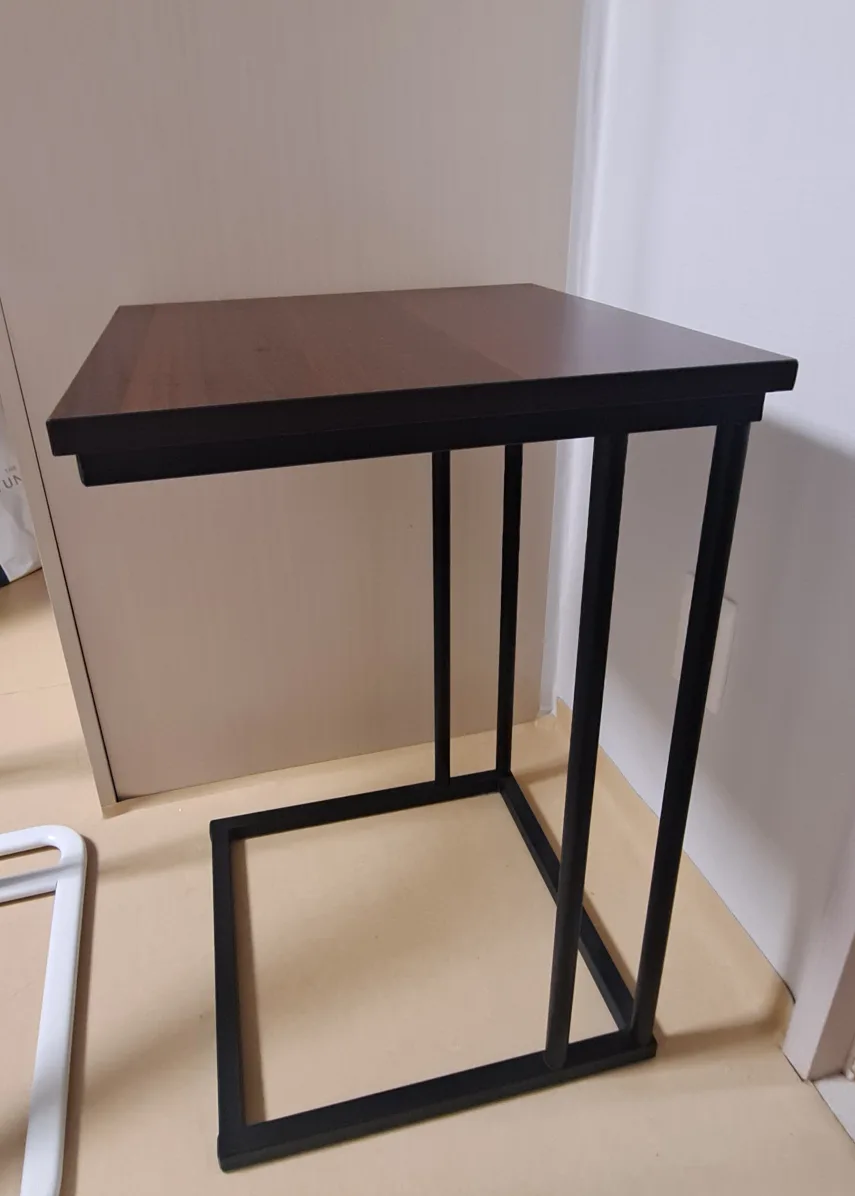 ‼️이사 급처‼️멀바우 협탁 사이드 테이블(3/10 오전 10시까지)