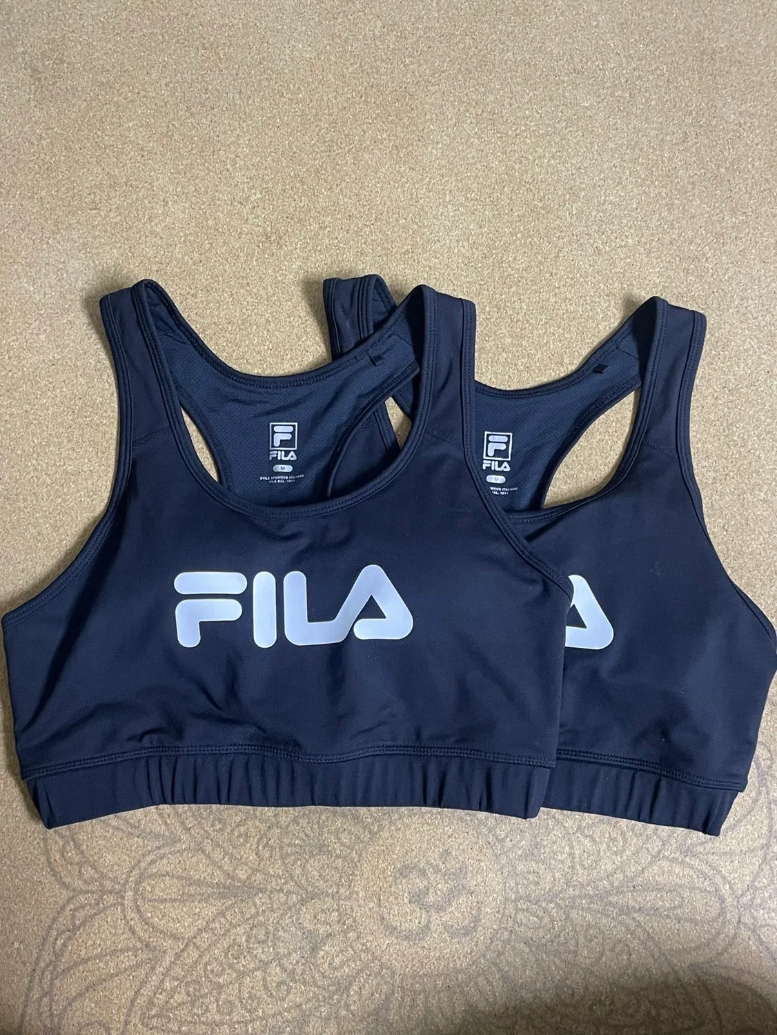 휠라 브라탑 미듐 블랙 네이비