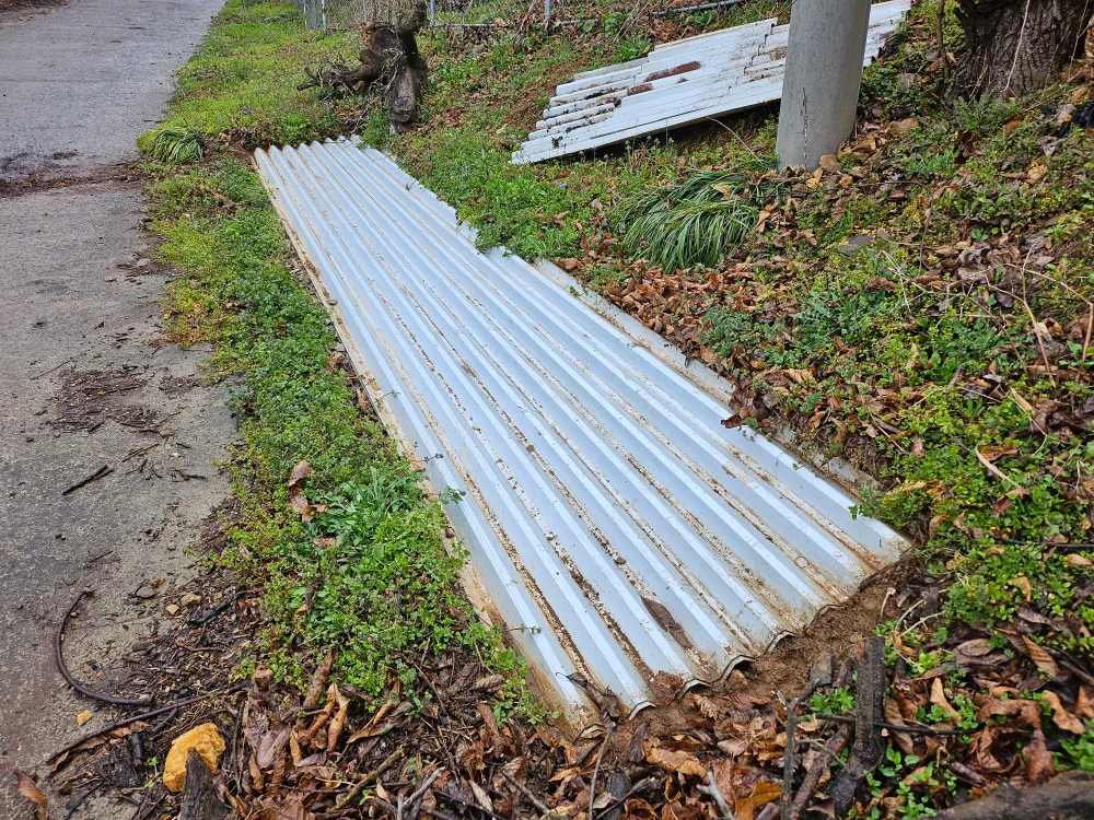 중고 함석 강판 팝니다 6m