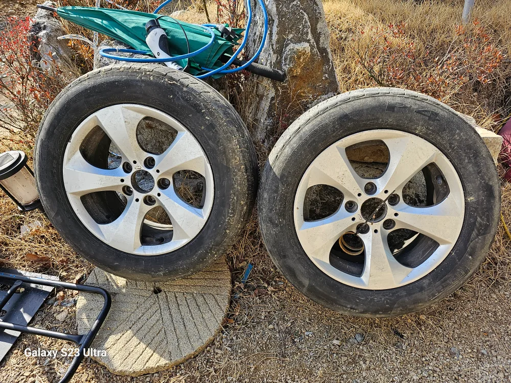 포터 휠 중고타이어포함