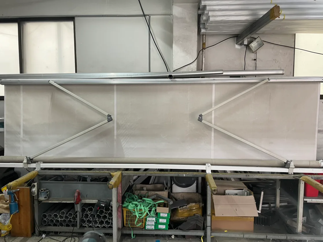 중고어닝 팝니다 387x150