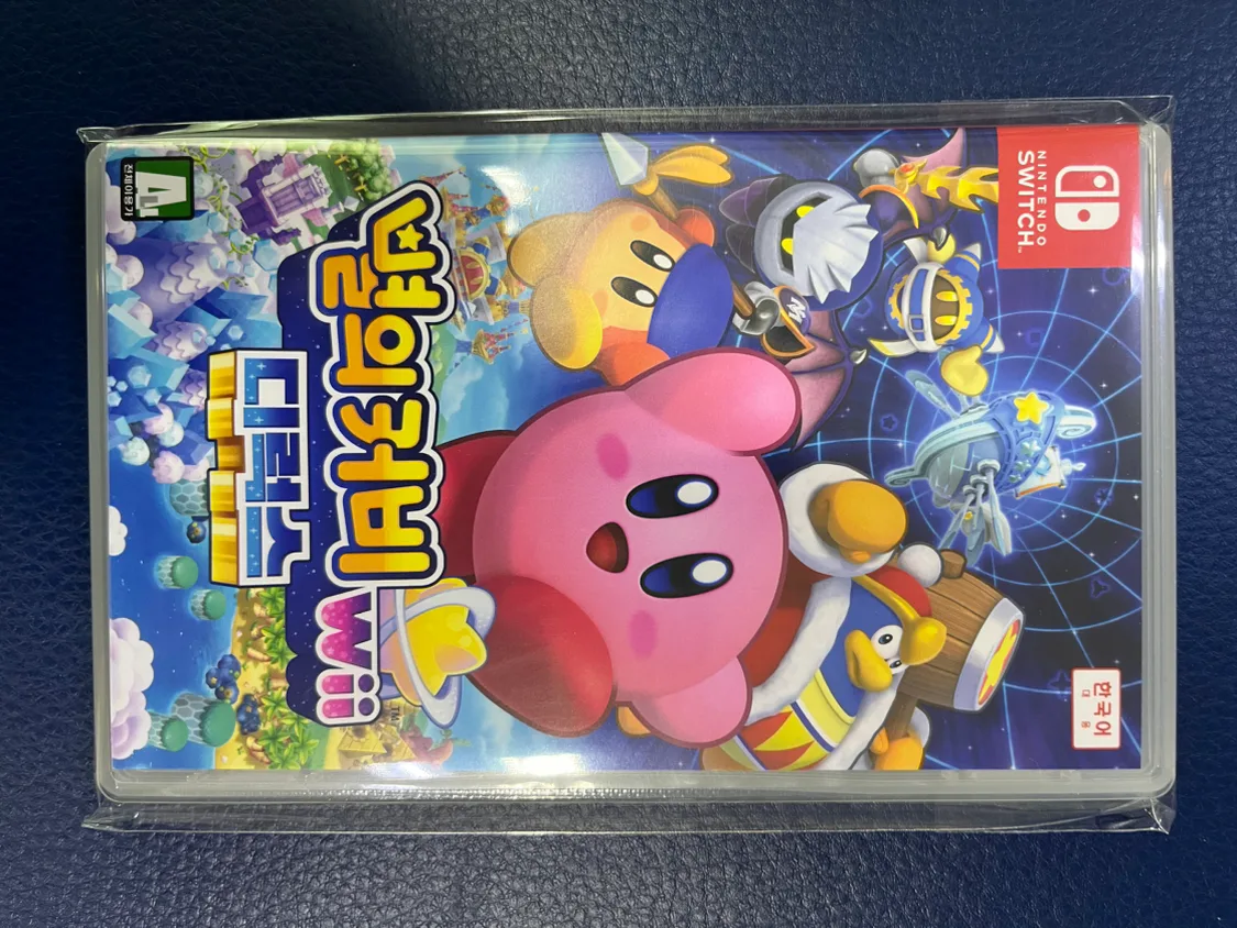 닌텐도 스위치 별의 커비 wii 디럭스 중고 팝니다.