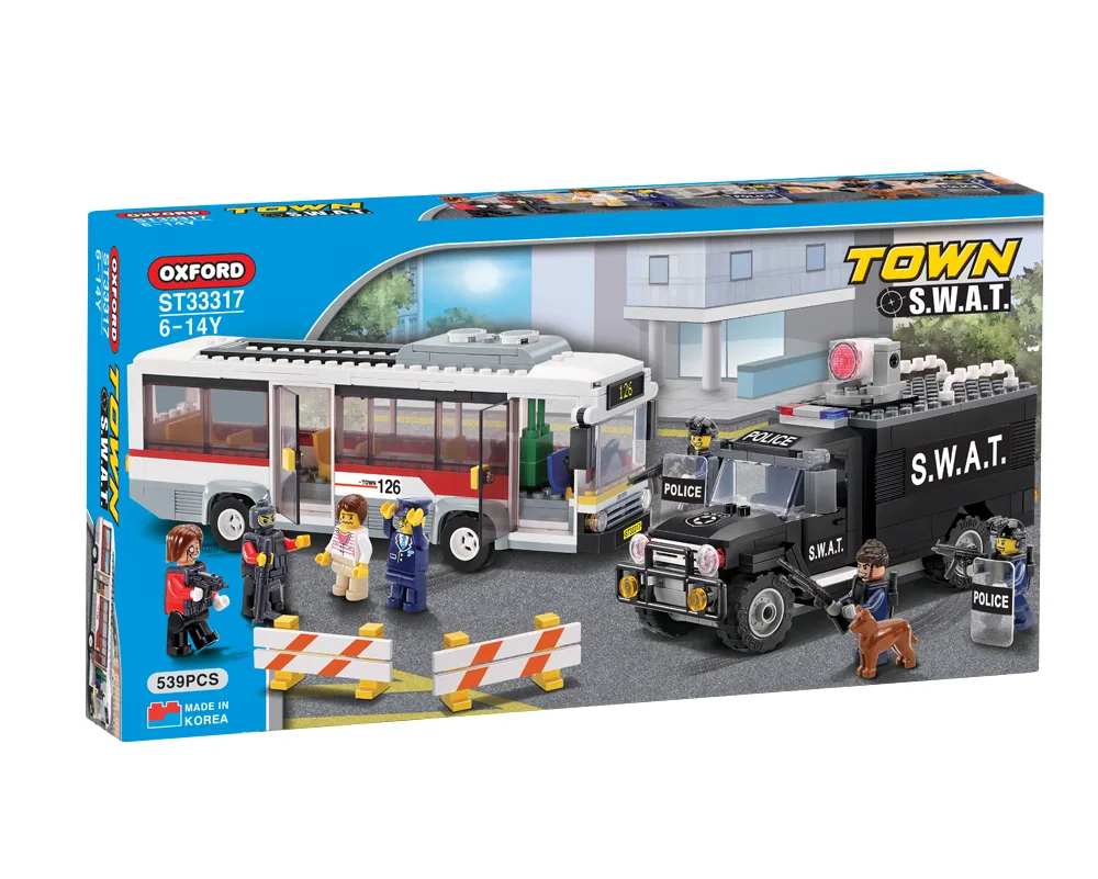 옥스포드 타운 ST33317 스와트 버스테러진압 (중고) 팝니다