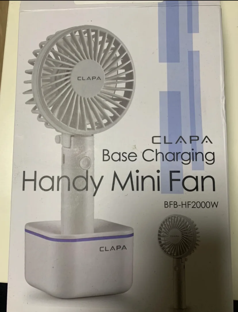 휴대용 미니 선풍기 팔아요(미사용)