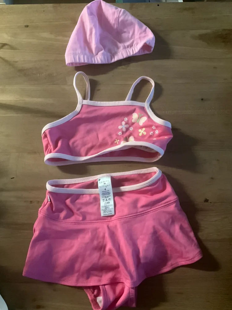 타미힐피거 걸 유아 수영복 중고