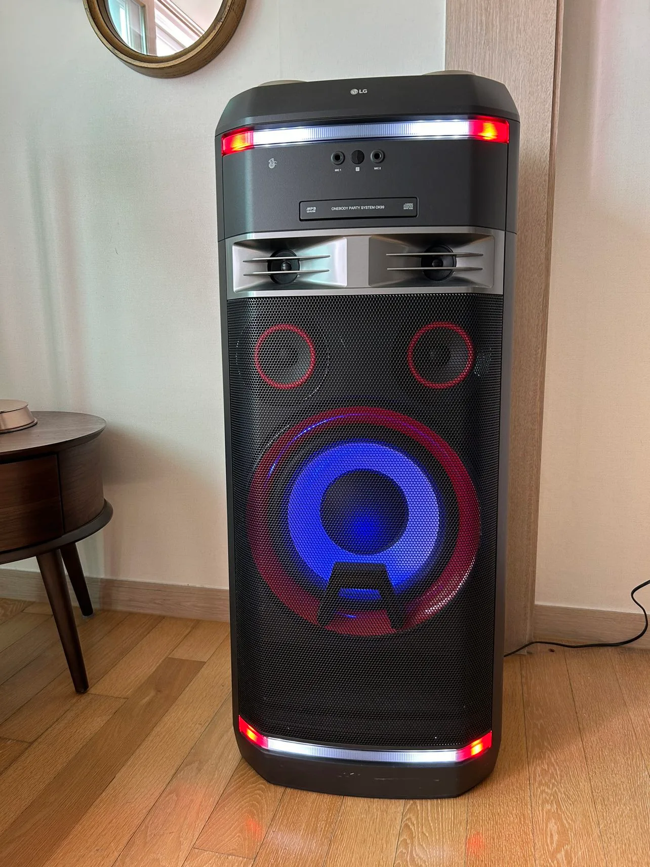 LG XBoom 파티 스피커 + DJ시스템 (OK75)