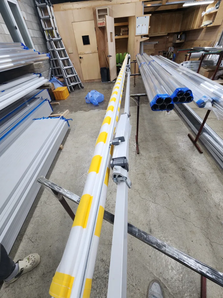 새것같은 중고 접이식어닝 팝니다