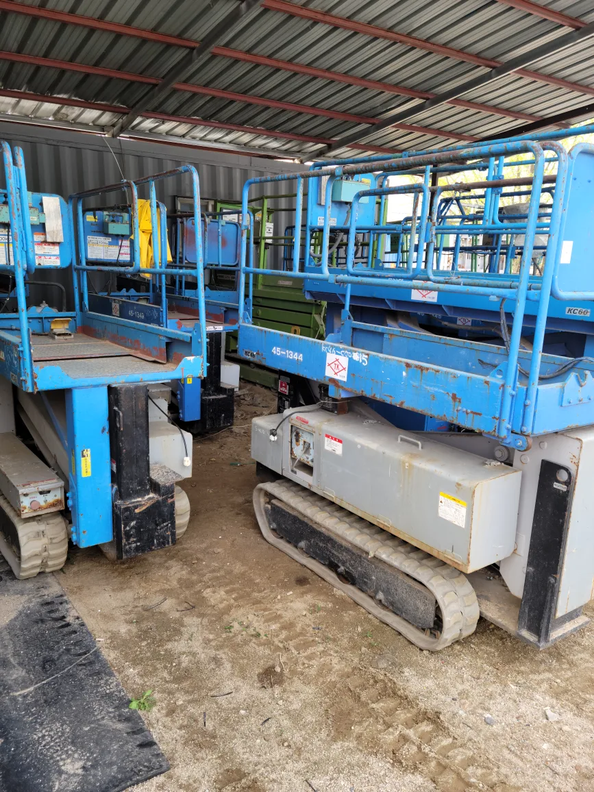 중고괘도고소작업대작업높이6m50