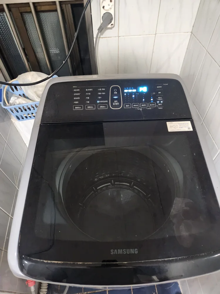 삼성세탁기16키로급처 상태깨끗