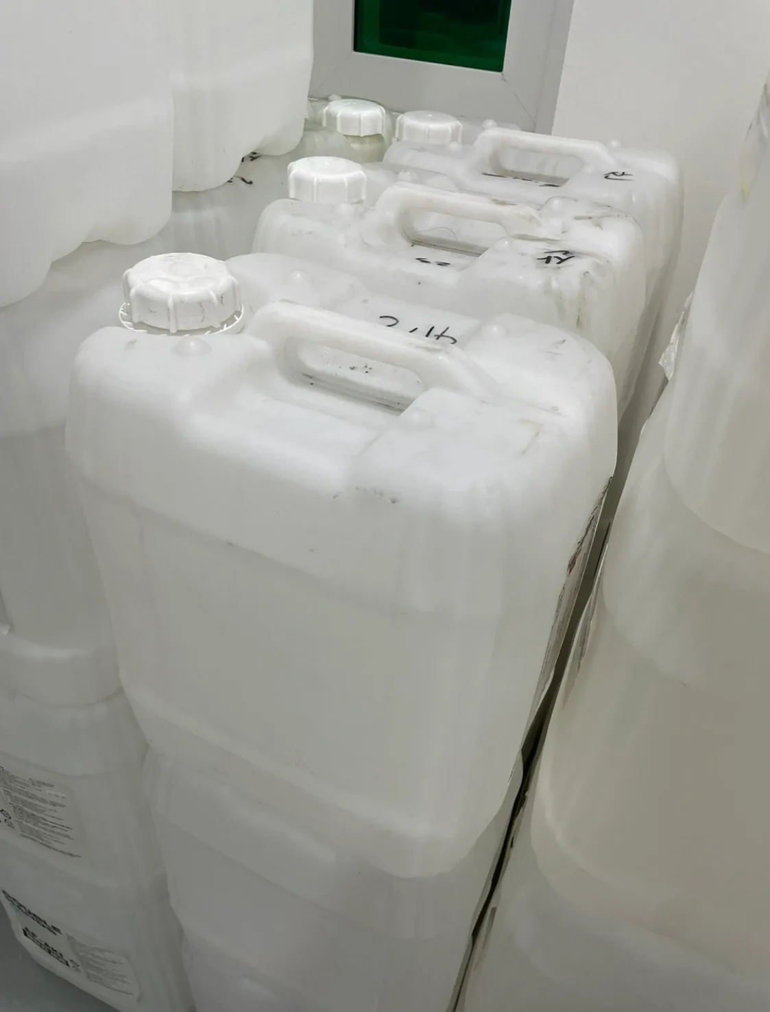 중고 플라스틱 말통 20리터