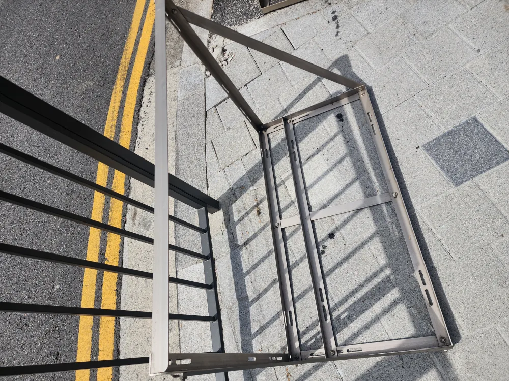 대형 에어컨 실외기 받침 팝니다