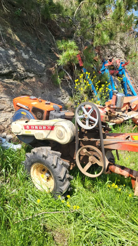 아버지 중고 경운기판매