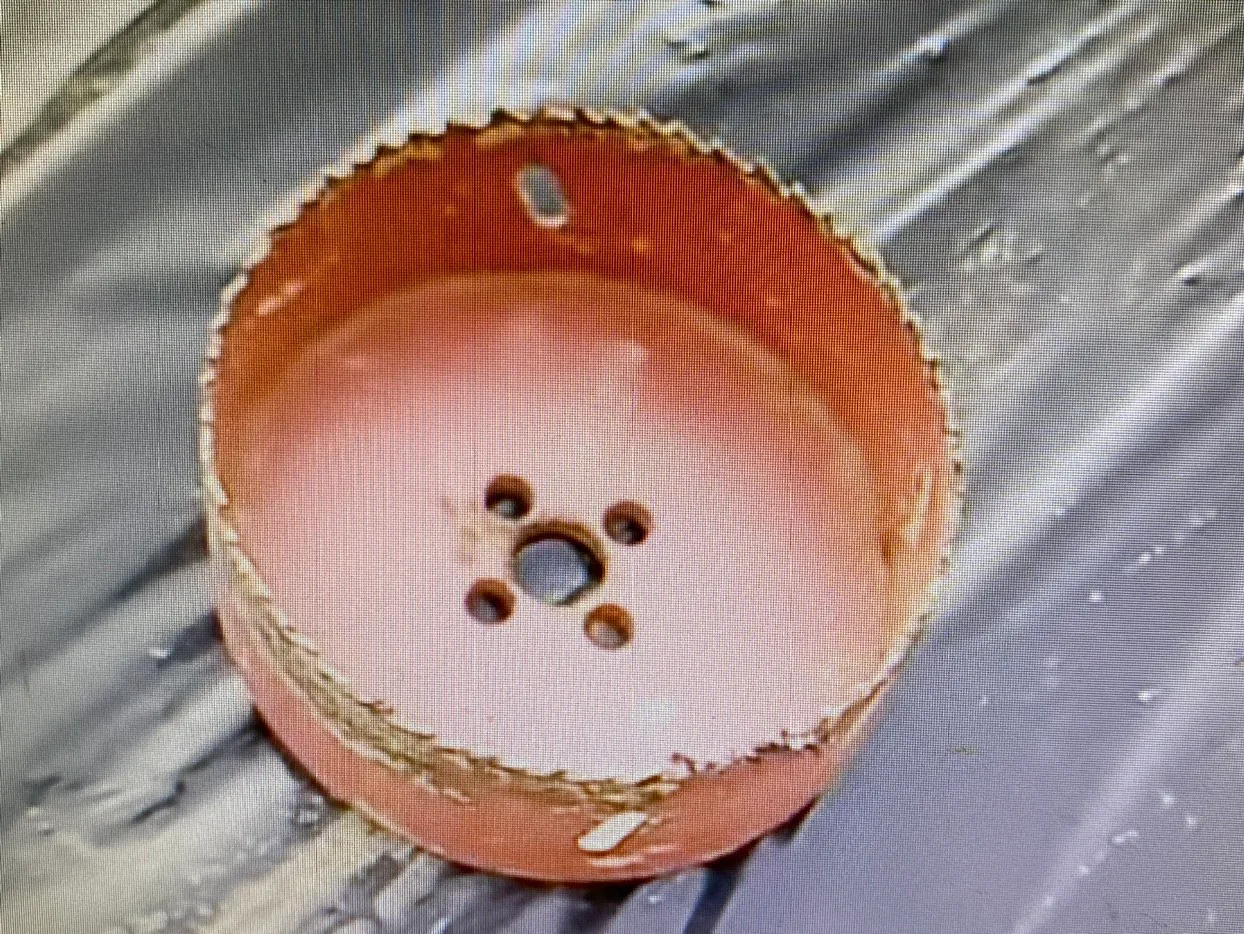 홀쏘우7~9 cm 중고 구함