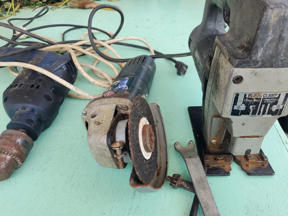 중고드릴카터기등3가지