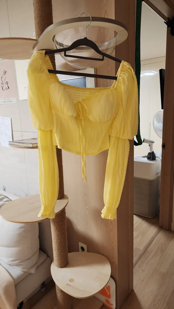 옐로우프릴브라우스새제품