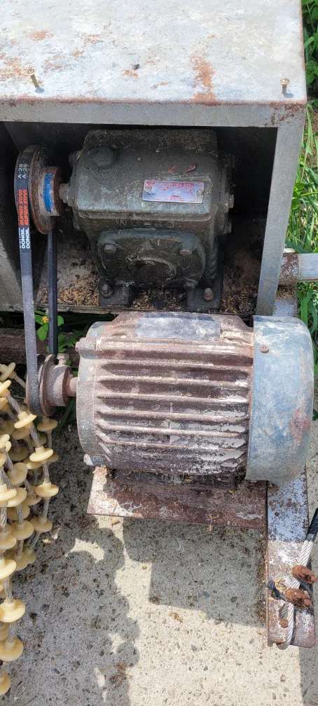 3상 1마력 중고모터,감속기 포함 팝니다.
