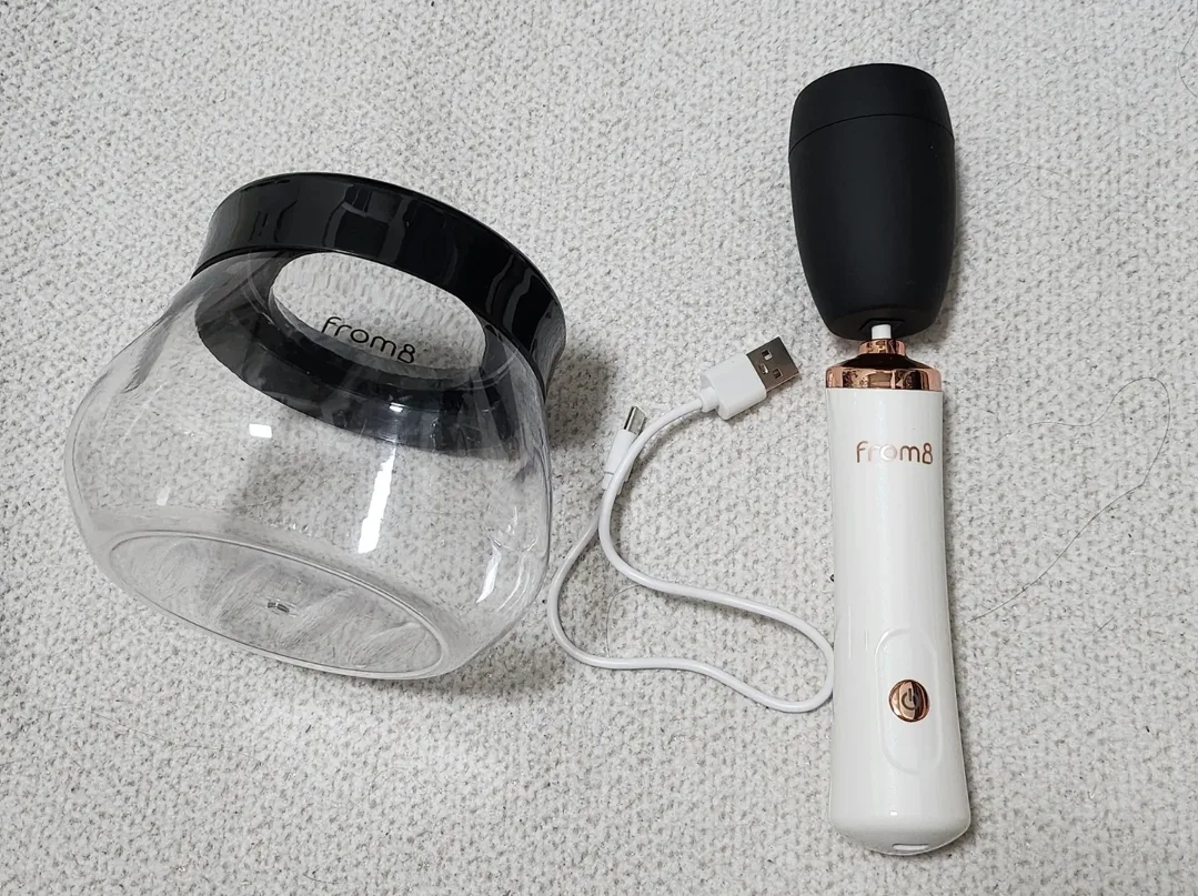 (1회 사용) 프롬비 브러쉬 세척기 세트 FC203