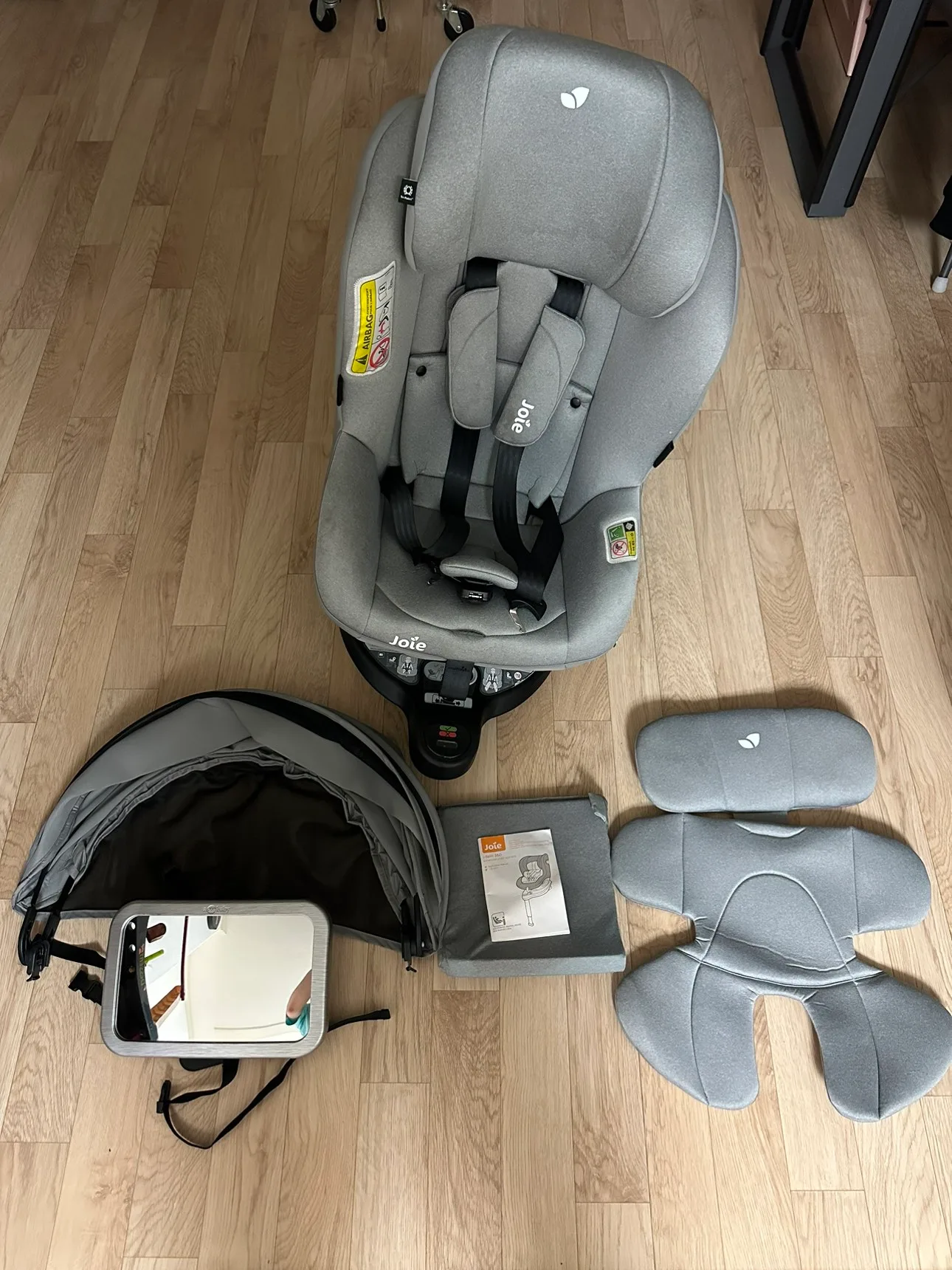 조이 아이스핀360 아이사이즈 회전형 카시트 팝니다 (ISOFIX)