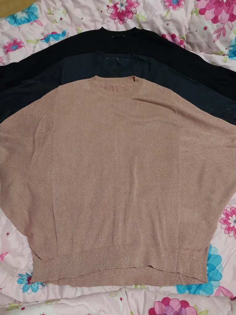 중고티셔츠 3장