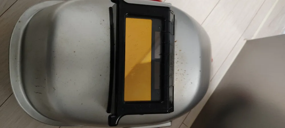 자동용접면 돋보기.(중고) 용접 마스크