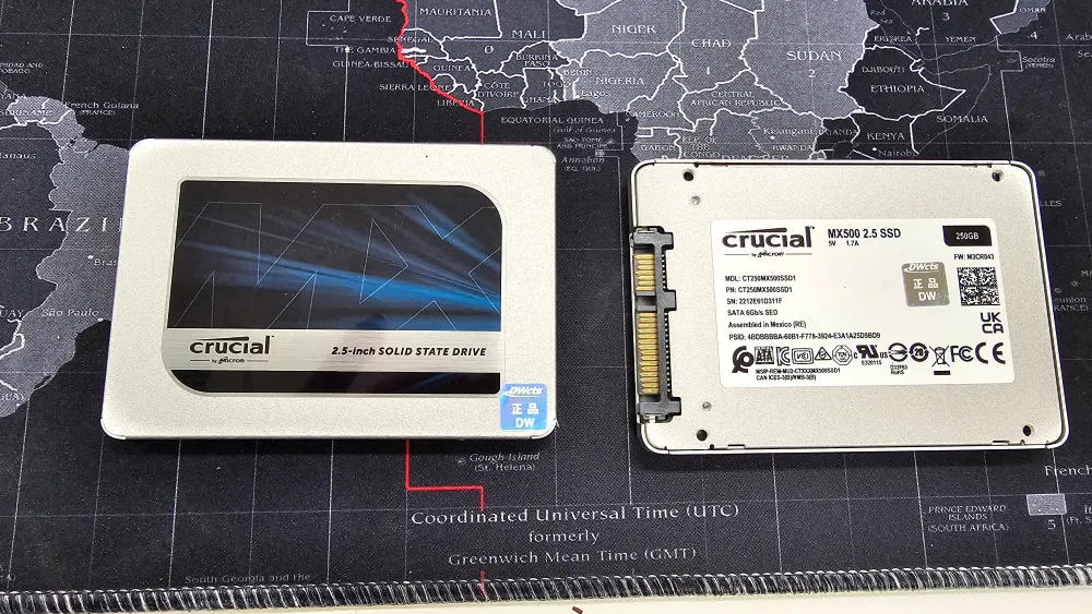 [중고] Crucial MX500 250GB TLC