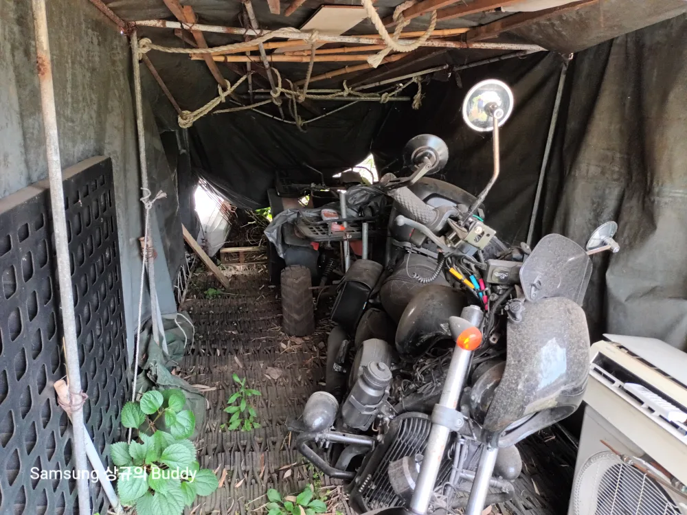 중고킴코125오토바이4륜팝니다