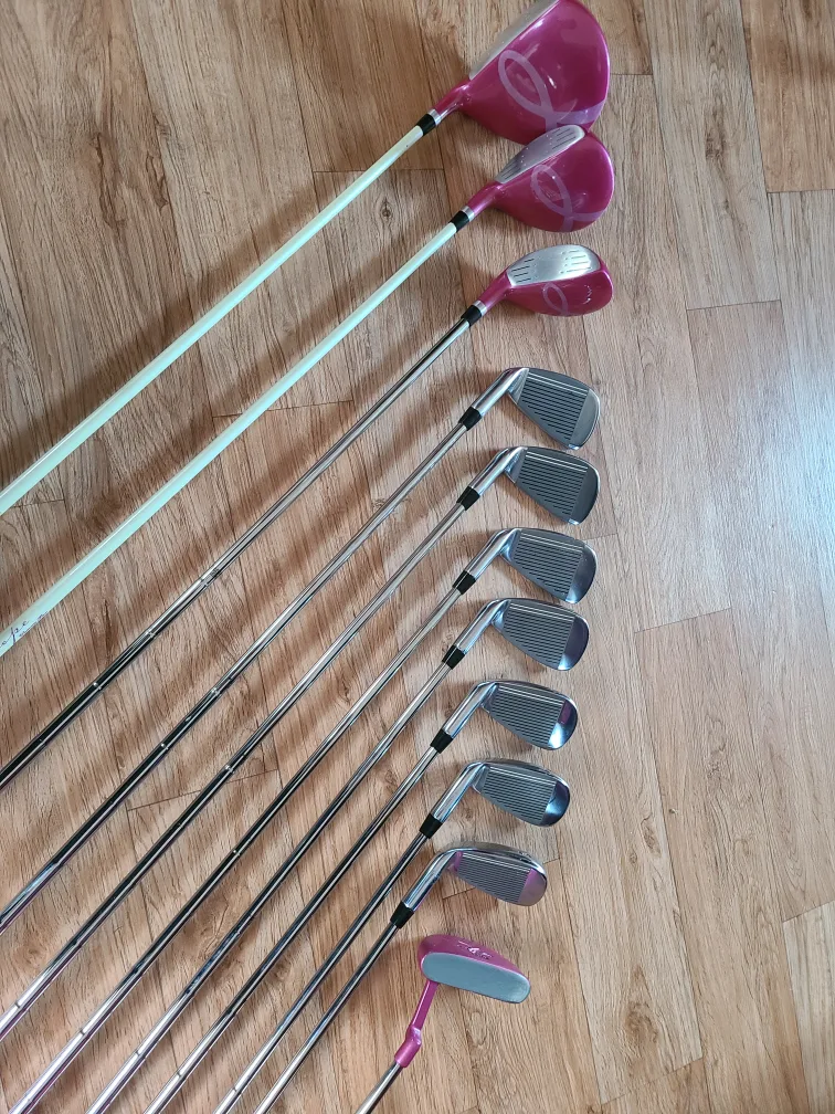 [중고골프채 세트] 여성용 윌슨 골프백 포함