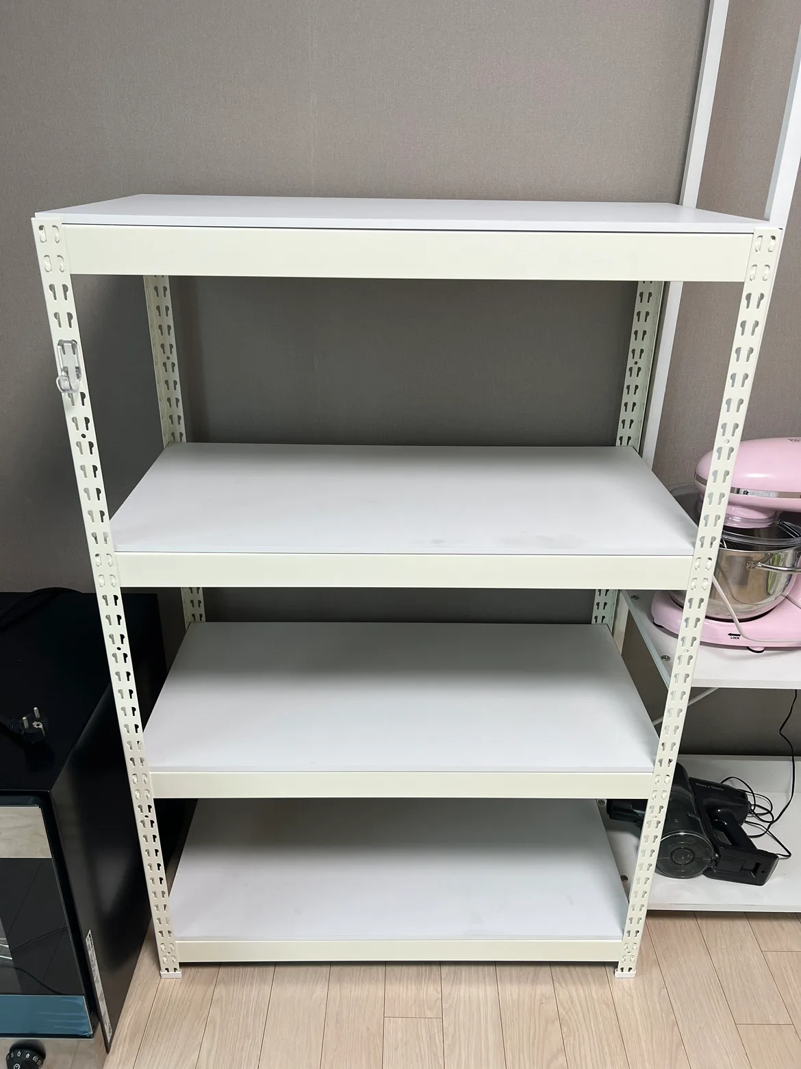 조립식 철제 4단 선반 팔아요😄