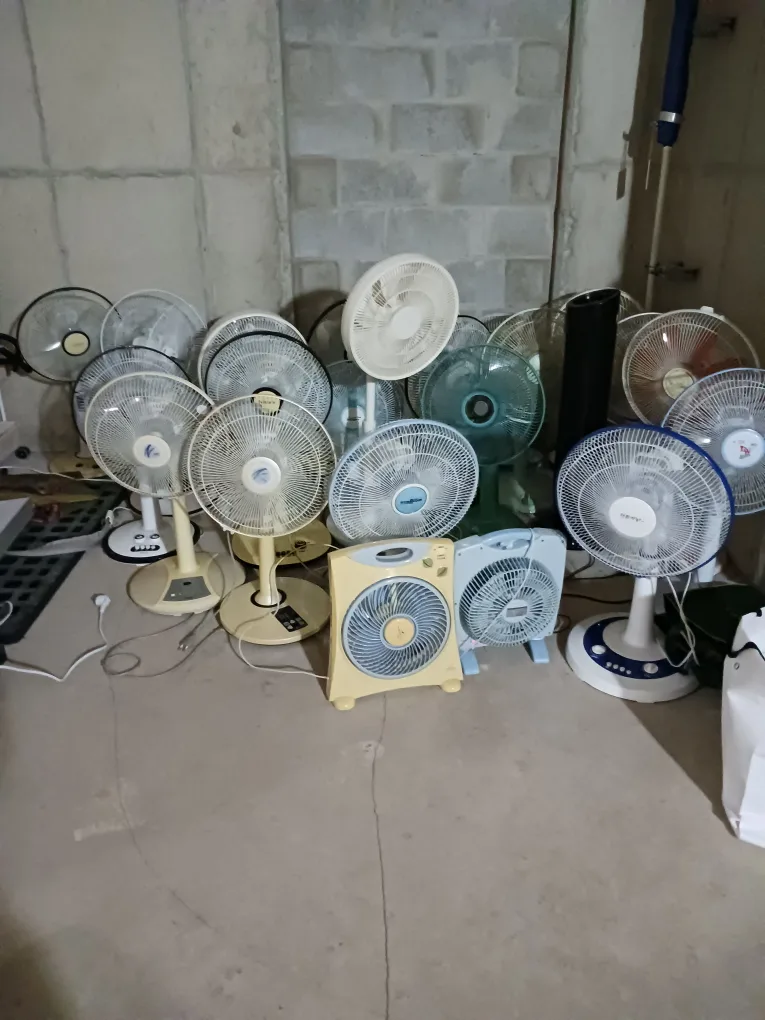 중고 선풍기 20대