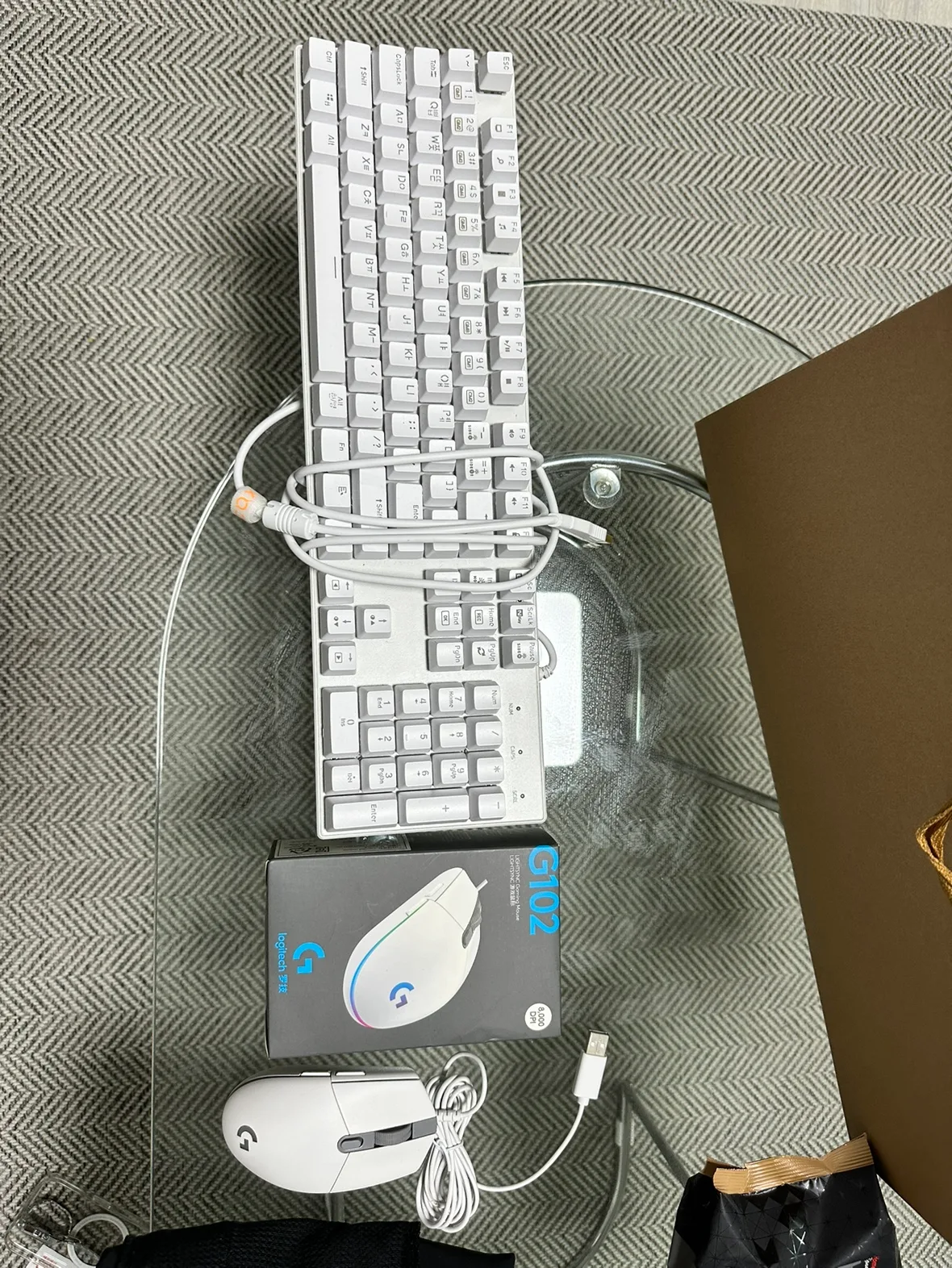 키보드 , 마우스 2개 (새상품 , 동일한중고상품)