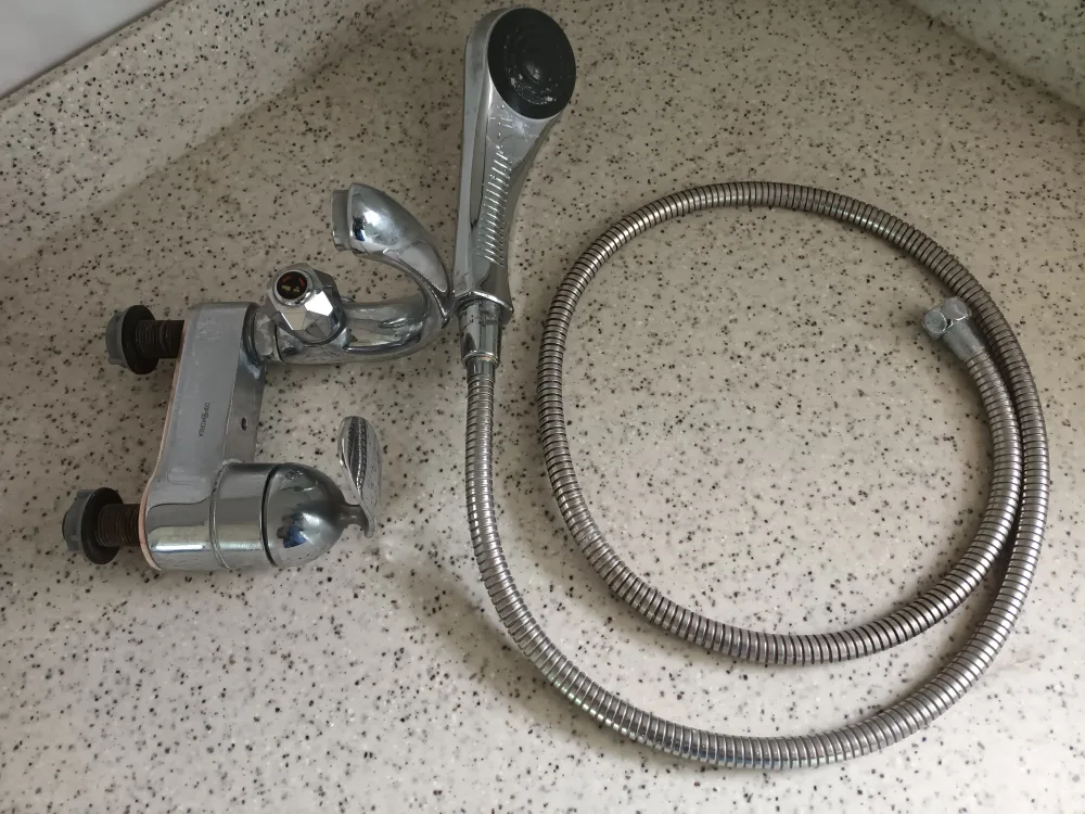 세면수전 샤워겸용