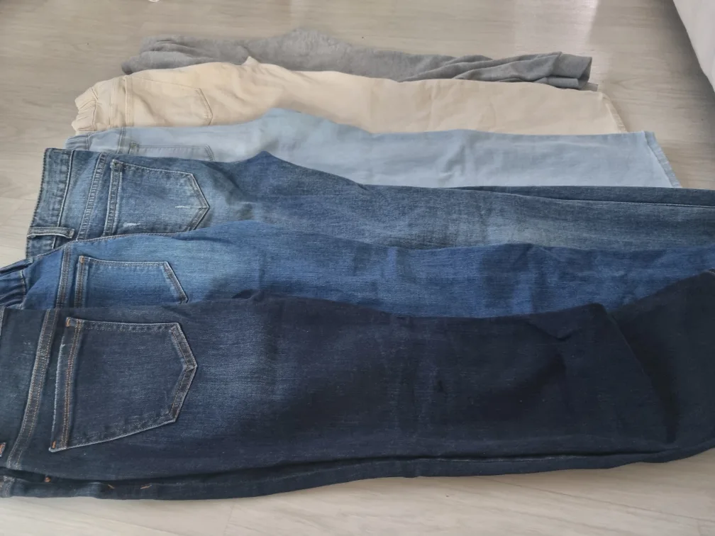 중고옷  5벌 바지 5개 반팔5개