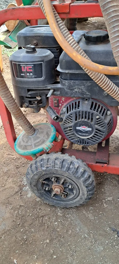 중고(휘발유)고압살수기