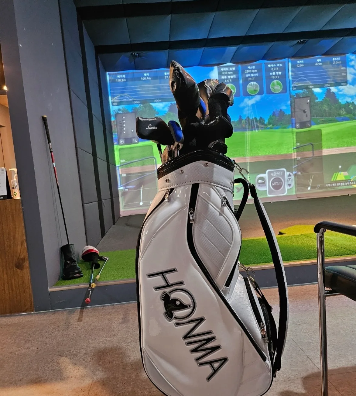 혼마 cb 캐디백 중고 팔아요