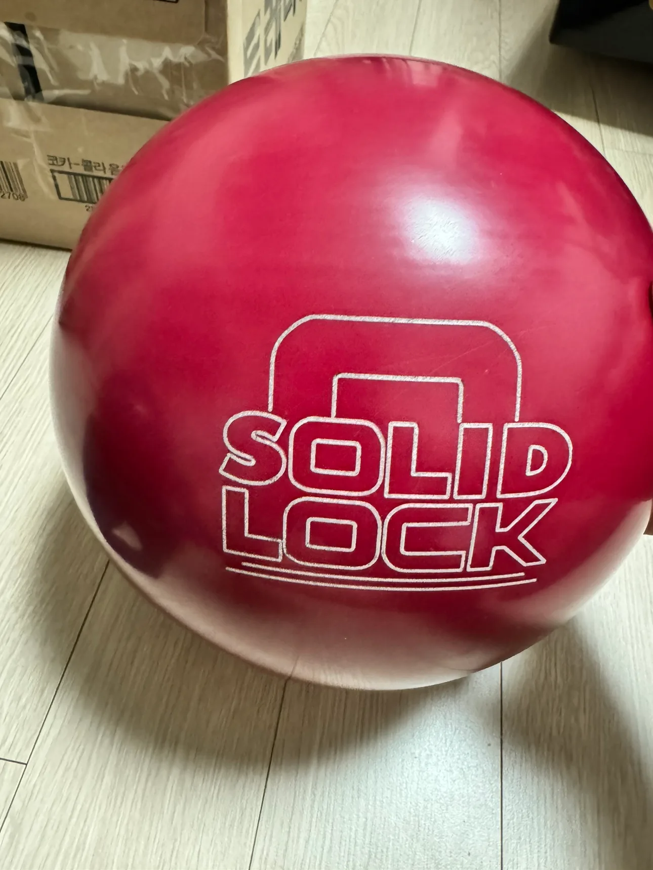 솔리드락 15파운드 중고볼 팝니다!