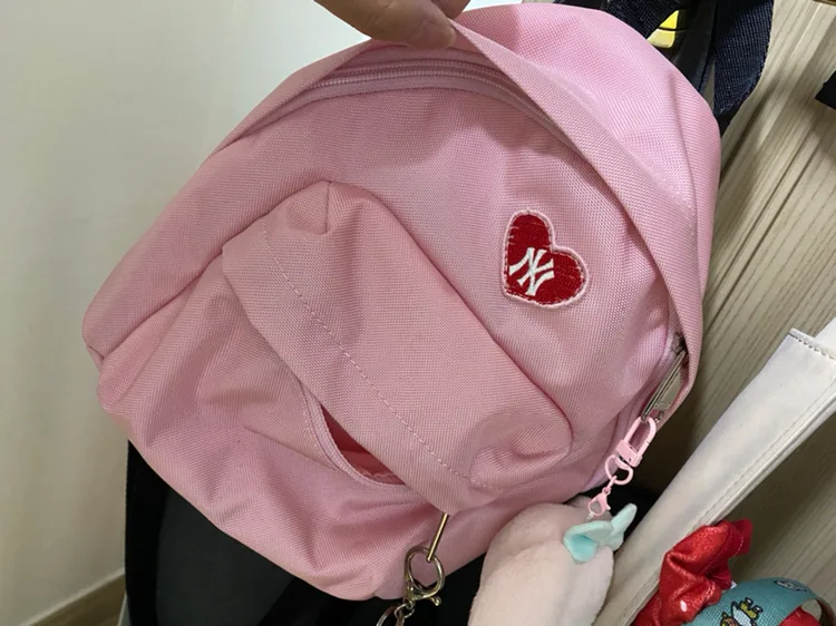 MLB핑크 미니백팩 팝니당