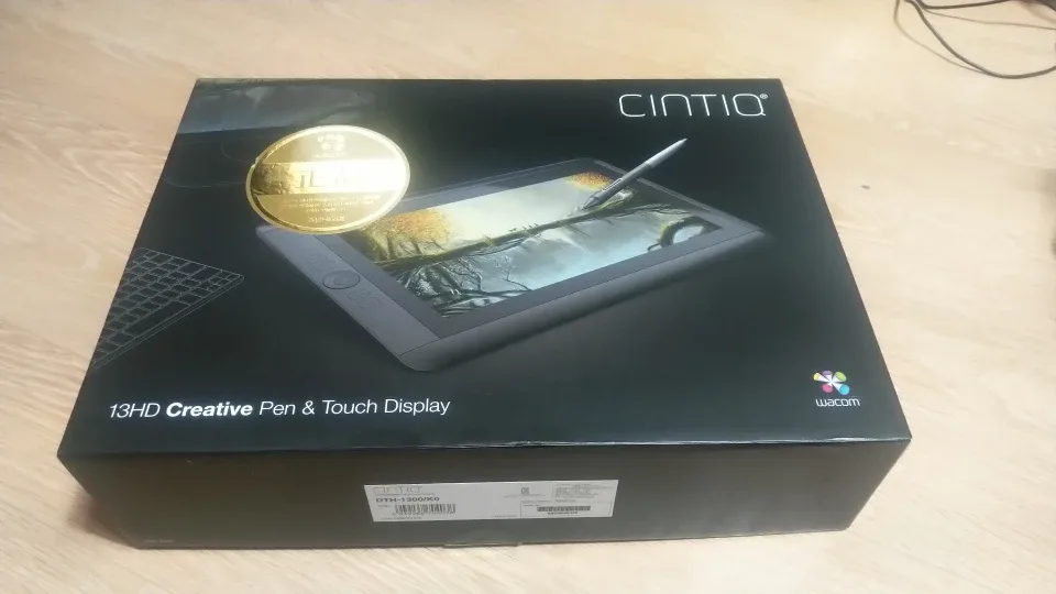 와콤 액정타블렛 신티크13HD 중고 풀박스