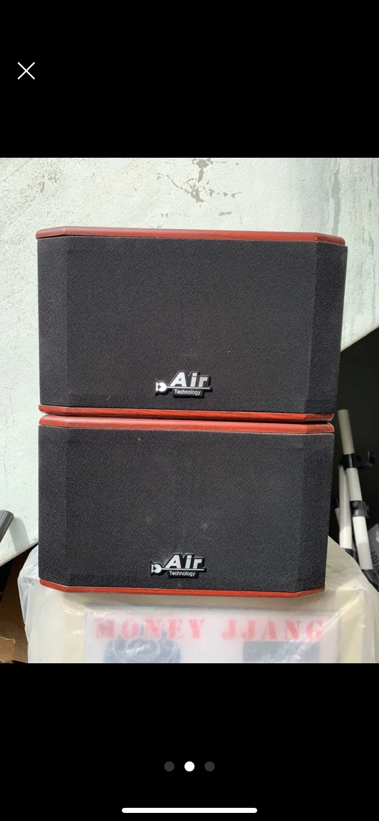 스피커1셋트(22 x 18 x 38 중고 입니다)