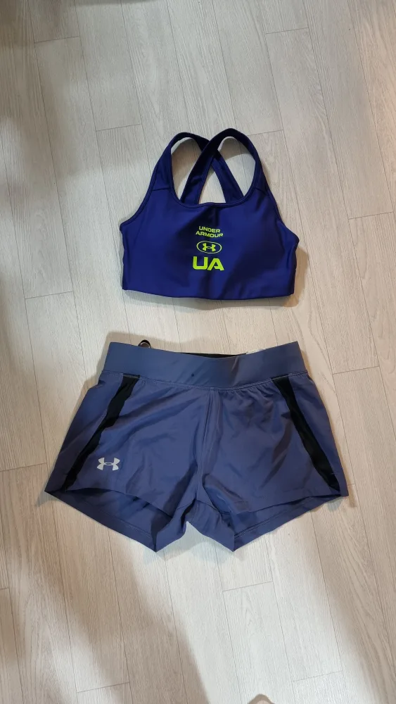 언더아머 브라탑 & 쇼츠 셋업 (일괄)