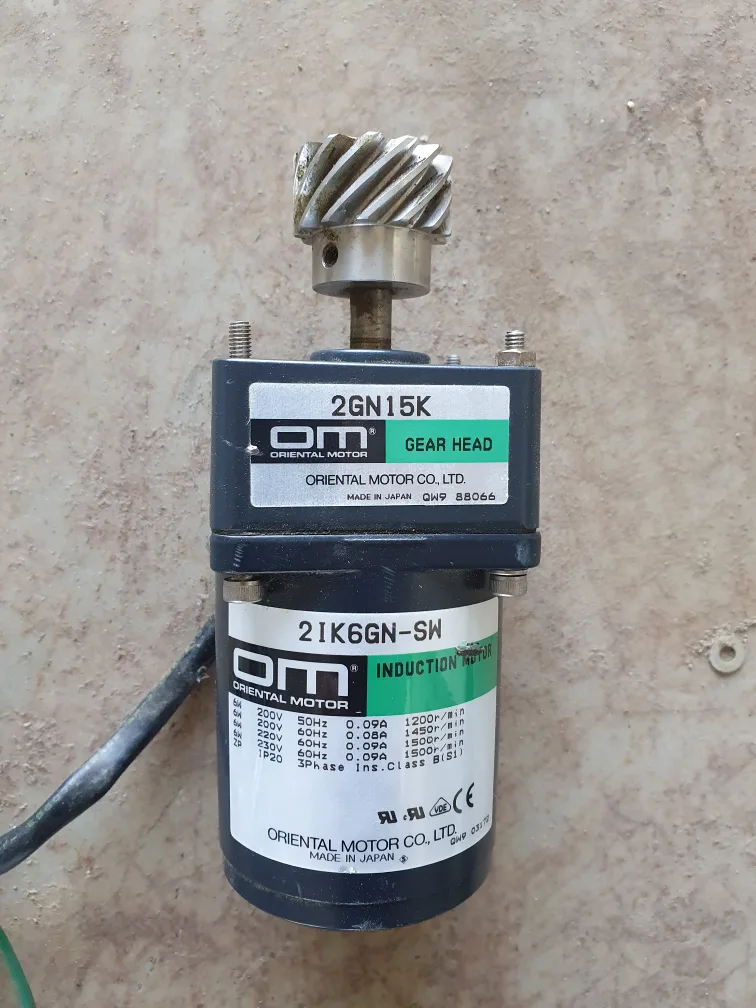 일본산 감속모터 중고 9개
